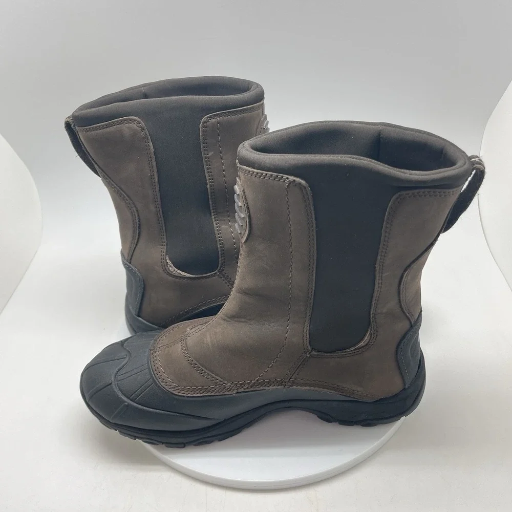 L.L. Bean Storm Chaser‎ Boots Mens 7 M Black TEK 2.5 Waterproof Side Zip 258402